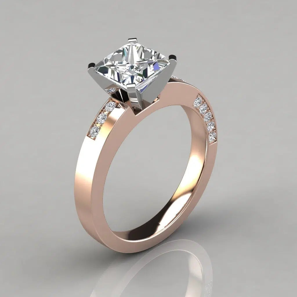 5 Carat Princess Lab-Grown Diamond Engagement Ring – Classic Engagement Ring