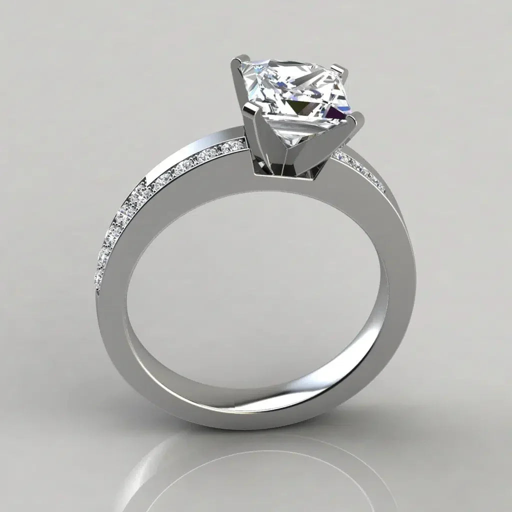 5 Carat Princess Lab-Grown Diamond Engagement Ring – Classic Engagement Ring