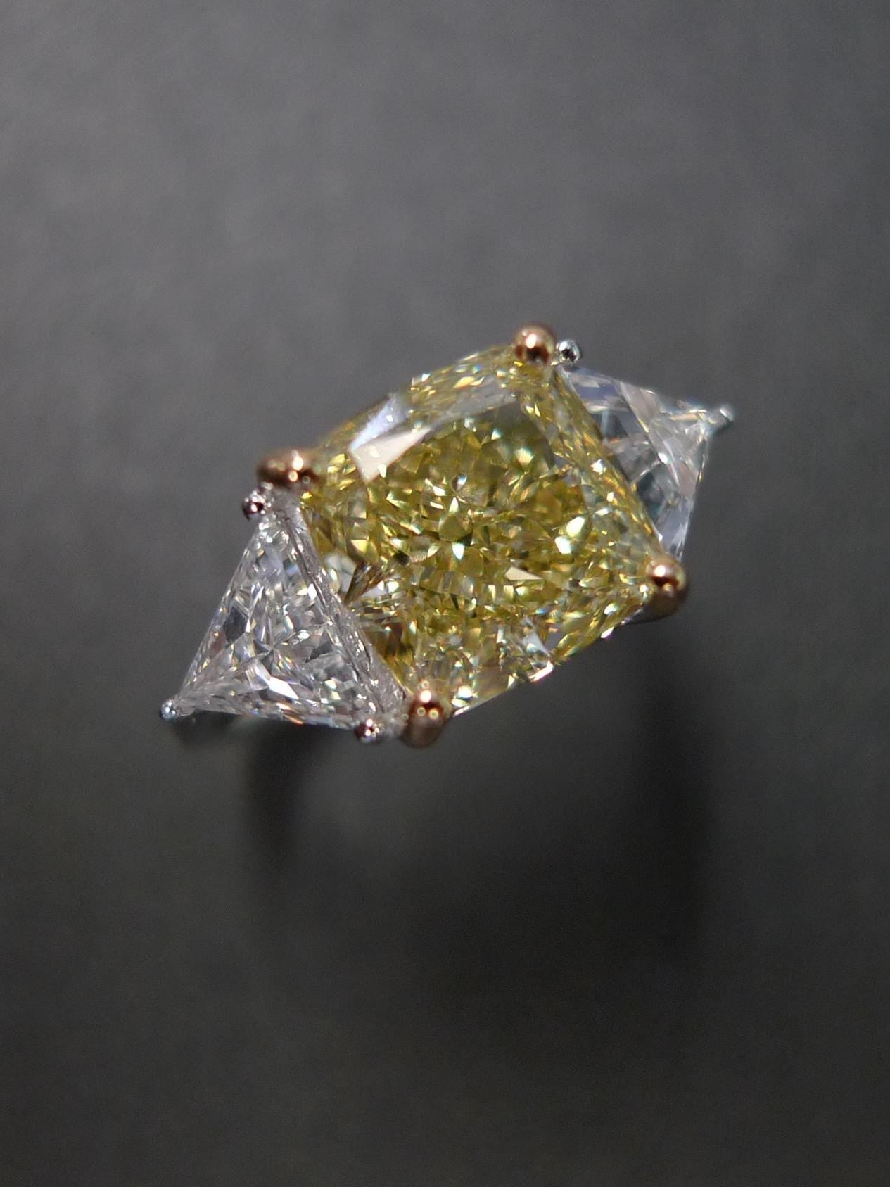 5 Carat Cushion Lab-Grown Diamond Engagement Ring – Classic Engagement Ring