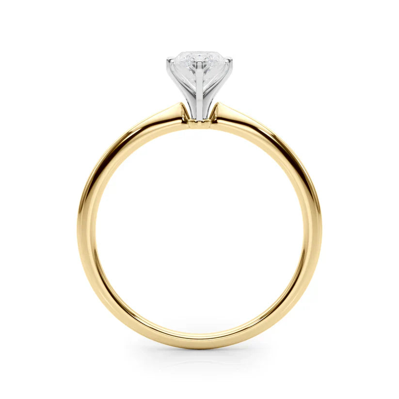 1 Carat Marquise Lab-Grown Diamond Engagement Ring – Solitaire