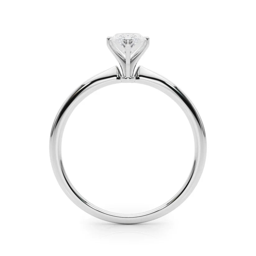 1 Carat Marquise Lab-Grown Diamond Engagement Ring – Solitaire