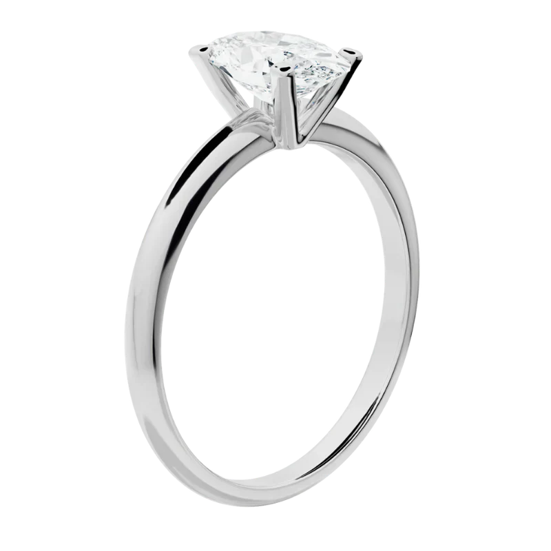 2 Carat Pear Lab-Grown Diamond Engagement Ring – Classic Engagement Ring
