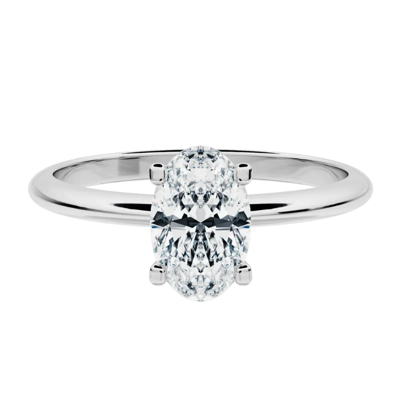 4 Carat Cushion Lab-Grown Diamond Engagement Ring – Classic Engagement Ring