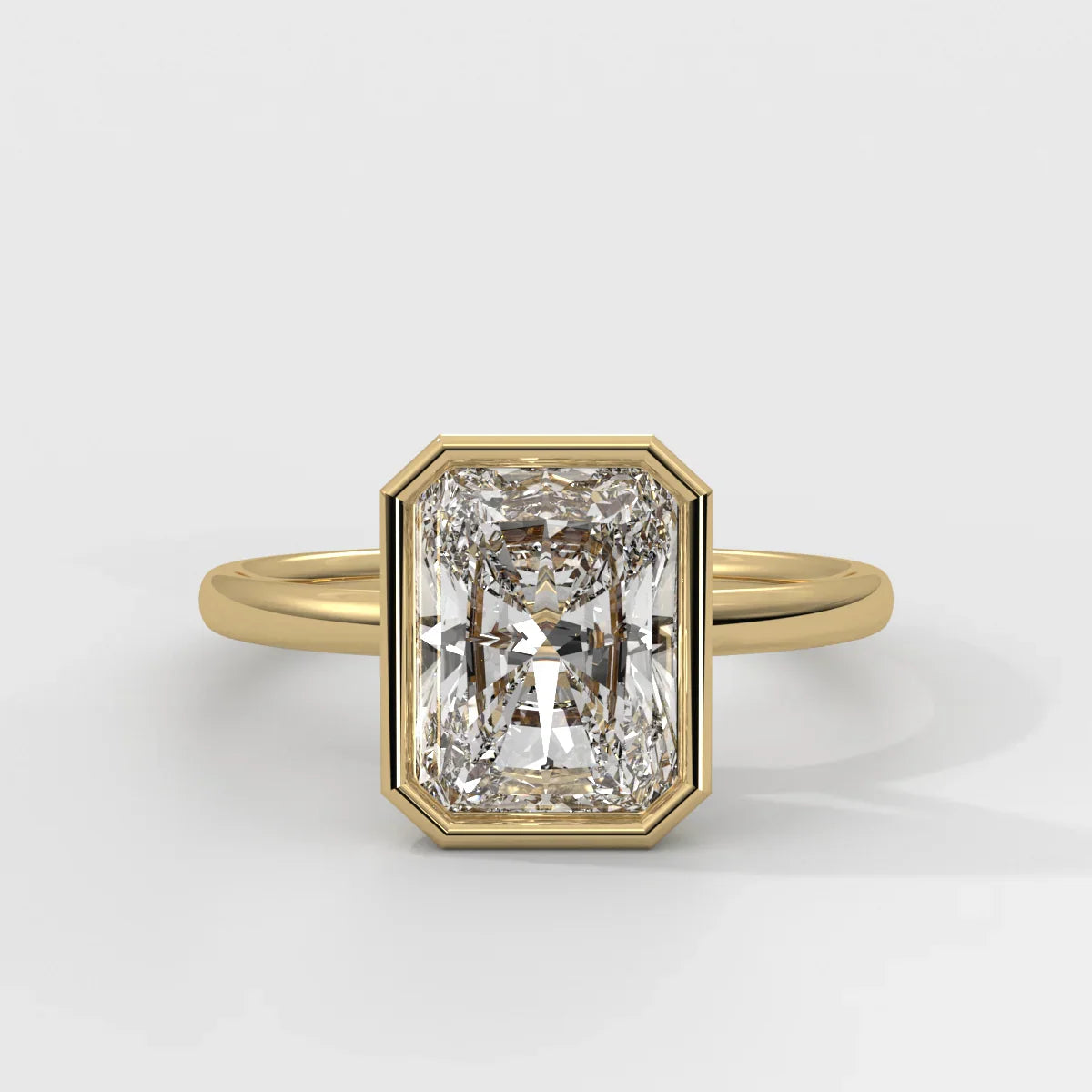 1 Carat Radiant Lab-Grown Diamond Engagement Ring – Classic Engagement Ring