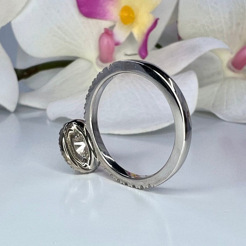 4 Carat Round Lab-Grown Diamond Engagement Ring – Classic Engagement Ring