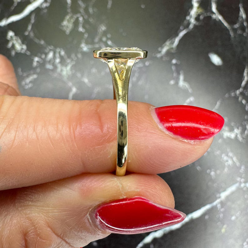 3 Carat Cushion Lab-Grown Diamond Engagement Ring – Classic Engagement Ring
