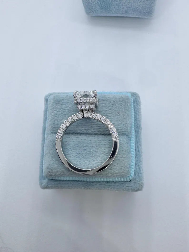 4.60 Carat Radiant Lab-Grown Diamond Engagement Ring – Classic Engagement Ring