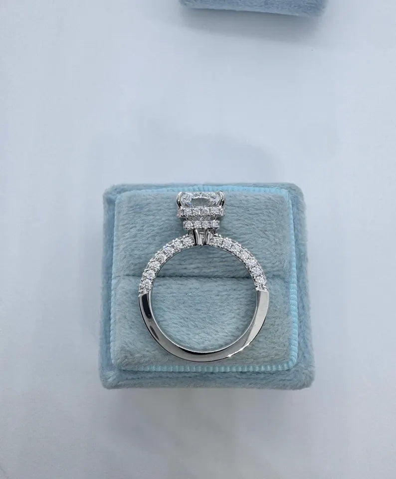 4.60 Carat Radiant Lab-Grown Diamond Engagement Ring – Classic Engagement Ring